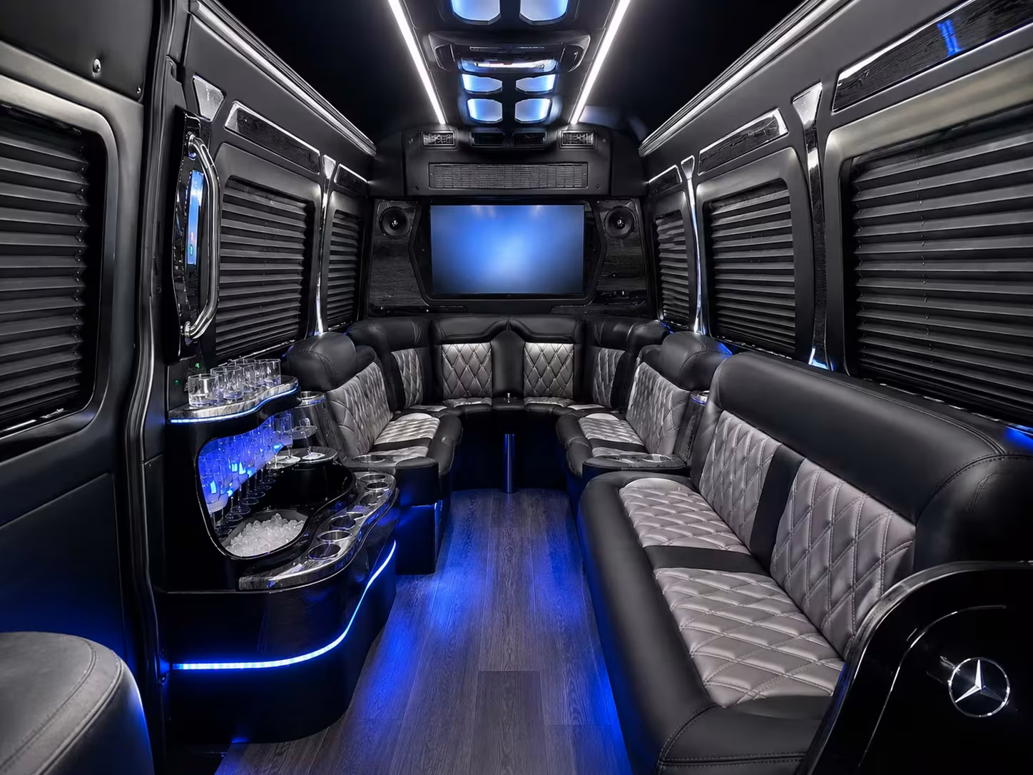 bus rental options for dayton trips