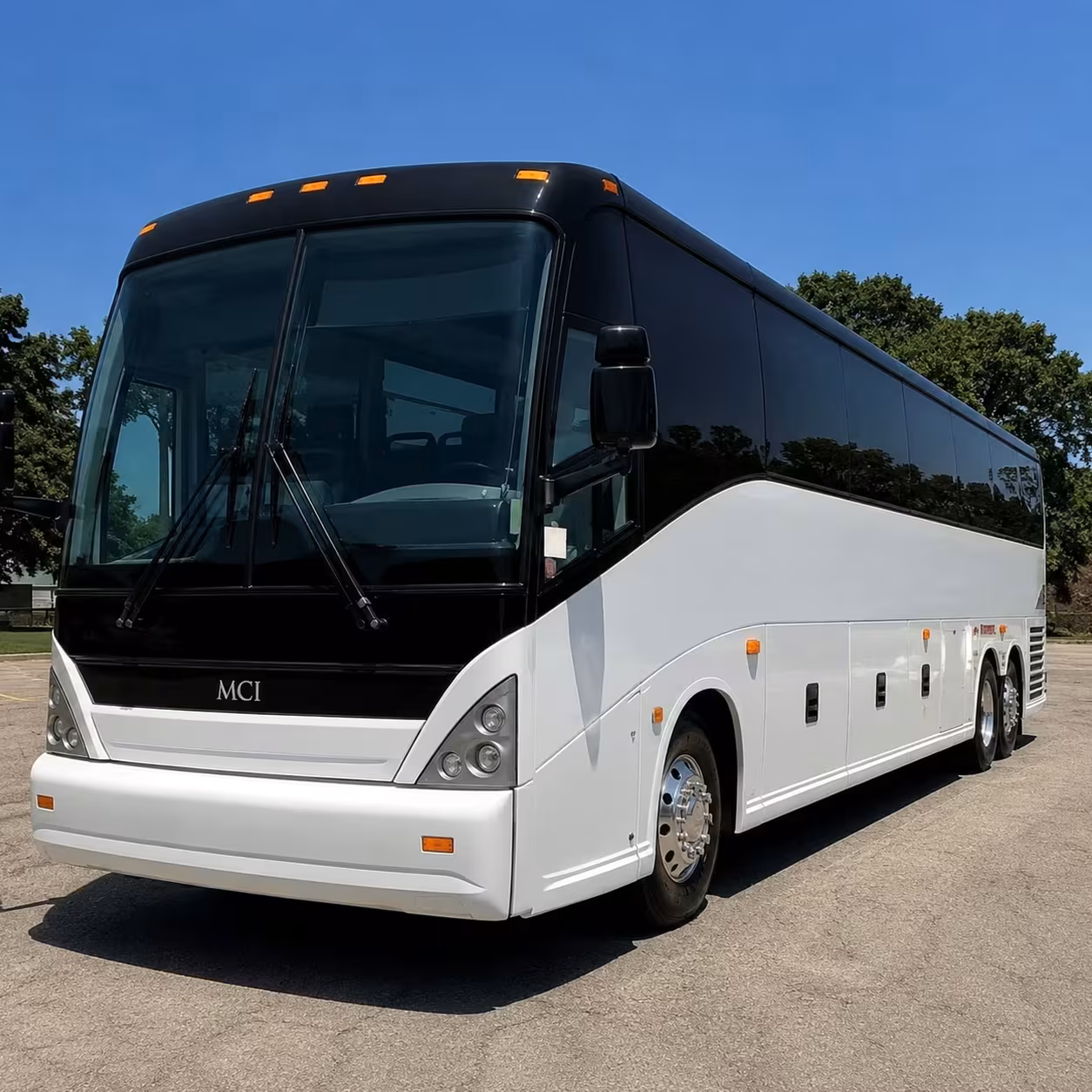 corporate charter bus rentals to dayton international airport