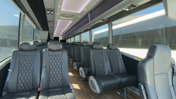 25 passenger minibus interior dayton