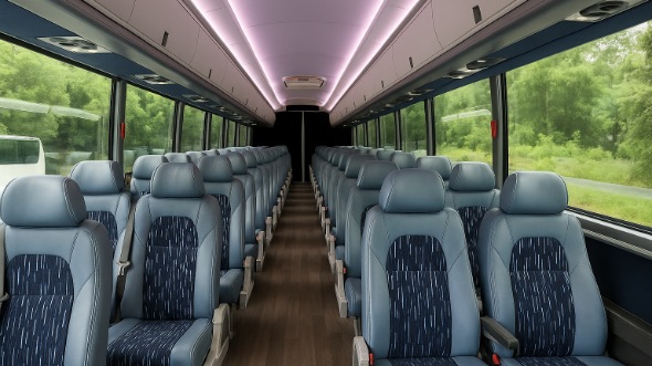 dayton 18 passenger minibus inside