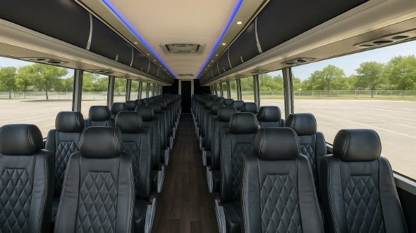 dayton 54 passenger charter bus rental