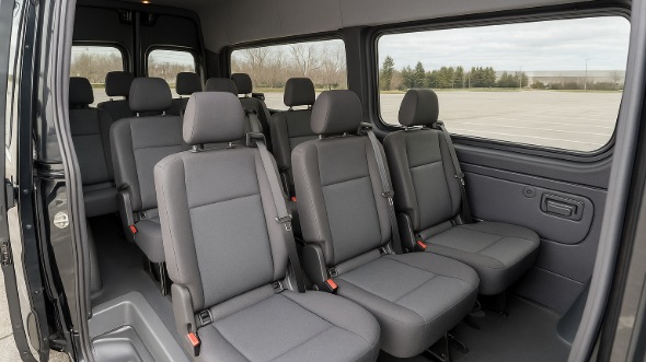 sprinter van with driver interior dayton